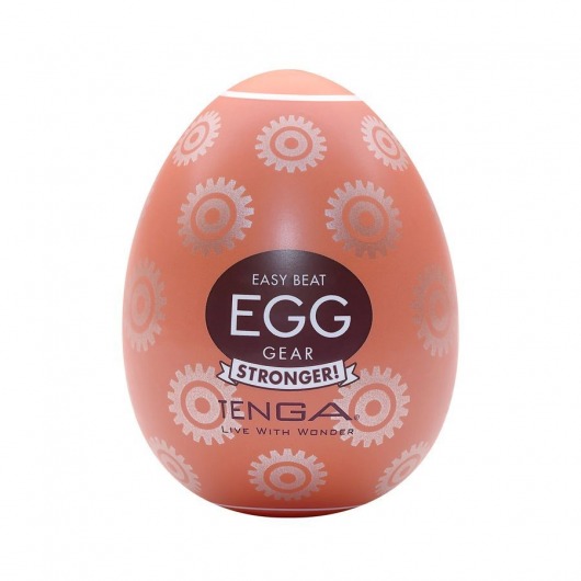 Мастурбатор-яйцо Tenga Egg Gear - Tenga - в Хабаровске купить с доставкой