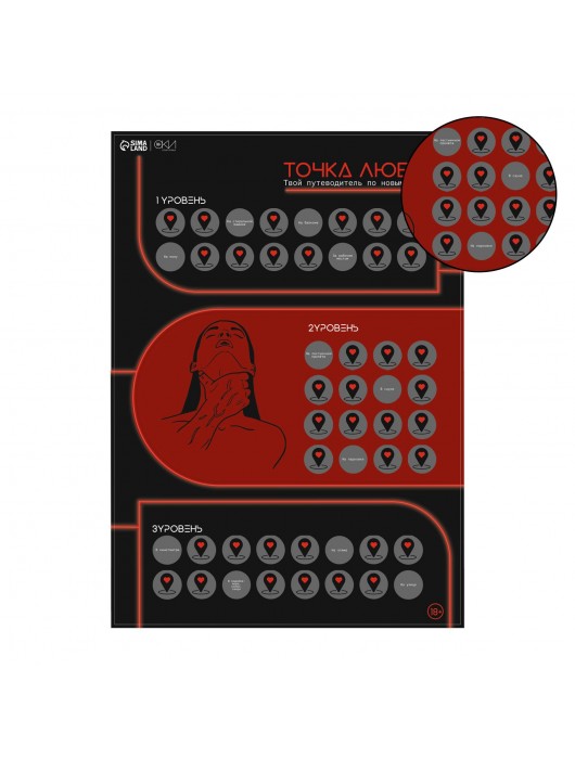 Плакат для двоих  Точка любви  со скретч-слоем - Сима-Ленд - купить с доставкой в Хабаровске