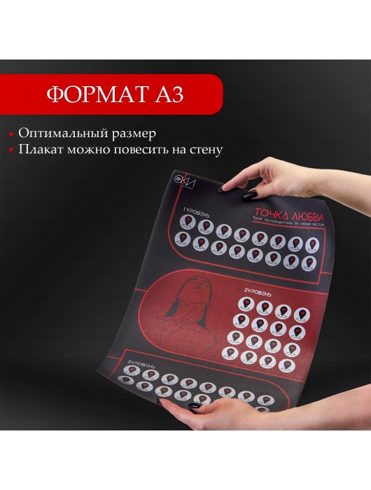 Плакат для двоих  Точка любви  со скретч-слоем - Сима-Ленд - купить с доставкой в Хабаровске