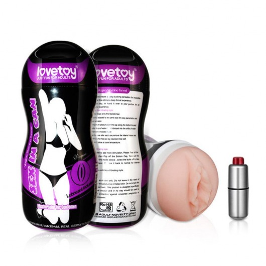 Мастурбатор Vibrating Vagina - Lovetoy - в Хабаровске купить с доставкой