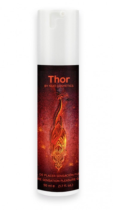Возбуждающий унисекс гель Thor Fire Gel - 50 мл. - Nuei cosmetics - купить с доставкой в Хабаровске