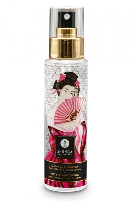 Очищающее средство Gentle Cleaner - 115 мл. - Shunga - купить с доставкой в Хабаровске