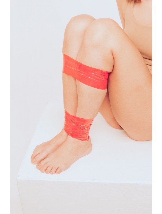 Красная бондажная лента Endorphin - Lola Games - купить с доставкой в Хабаровске