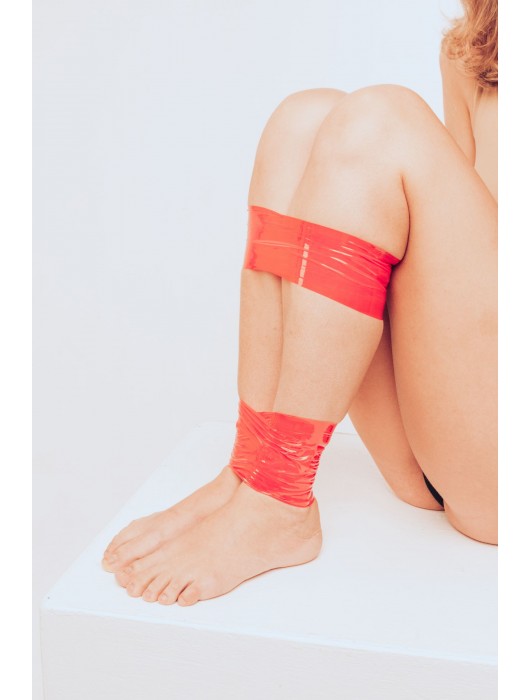 Красная бондажная лента Endorphin - Lola Games - купить с доставкой в Хабаровске