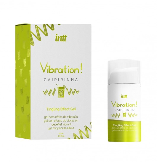 Жидкий вибратор Vibration Caipirinha - 15 мл. - INTT - купить с доставкой в Хабаровске
