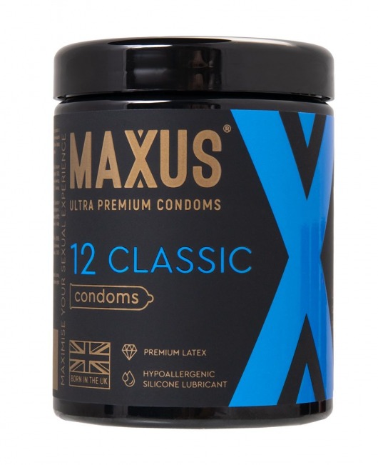 Классические презервативы MAXUS Classic - 12 шт. - Maxus - купить с доставкой в Хабаровске