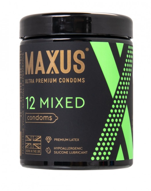 Презервативы MAXUS Mixed - 12 шт. - Maxus - купить с доставкой в Хабаровске