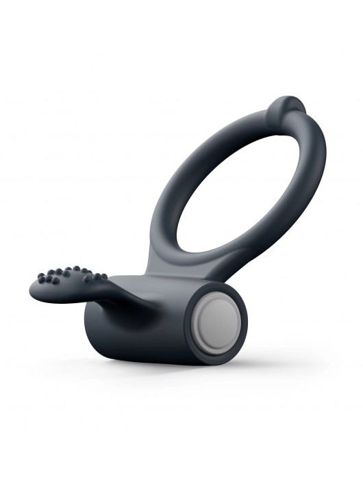 Черное эрекционное кольцо Power Clit - Dorcel - в Хабаровске купить с доставкой