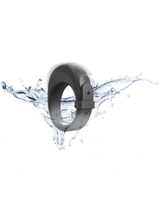 Черное эрекционное виброкольцо Fit Vibe Ring - Dorcel - в Хабаровске купить с доставкой