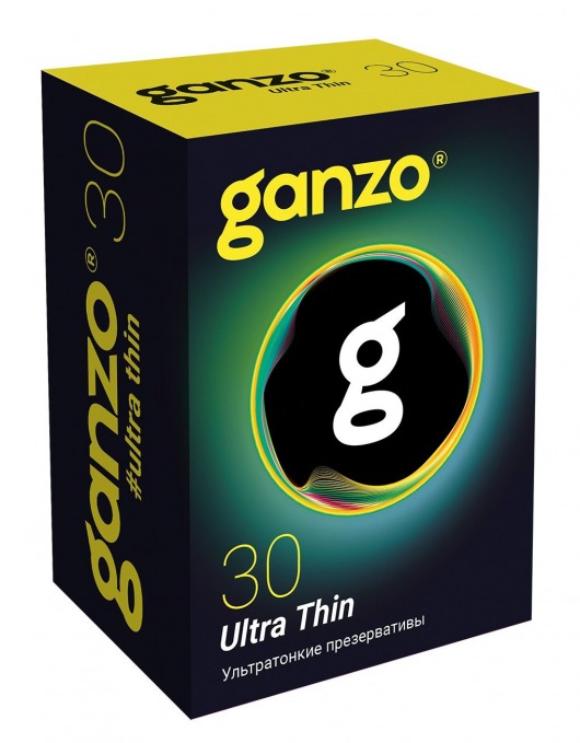 Супертонкие презервативы Ganzo Ultra thin - 30 шт. - Ganzo - купить с доставкой в Хабаровске
