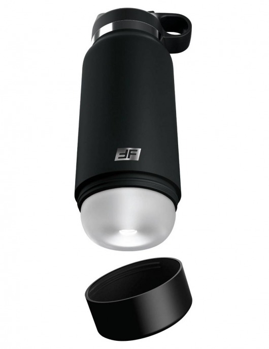 Черный мастурбатор в виде бутылки Fap Flask - Pipedream - в Хабаровске купить с доставкой