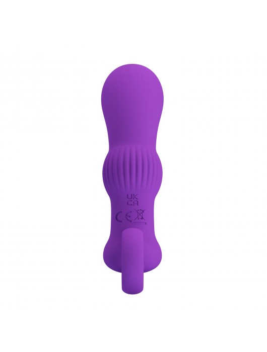 Фиолетовый вибромассажёр для массажа простаты Cayla - 11,2 см. - Baile - в Хабаровске купить с доставкой
