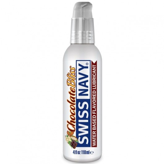 Лубрикант с ароматом шоколада Swiss Navy Chocolate Bliss Lube - 118 мл. - Swiss navy - купить с доставкой в Хабаровске