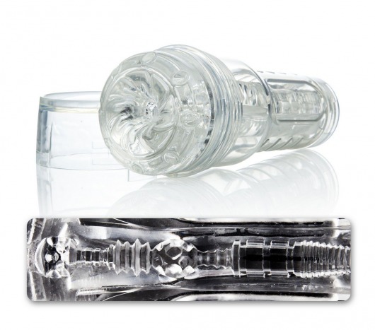 Прозрачный мастурбатор Fleshlight - Go Torque Ice - Fleshlight - в Хабаровске купить с доставкой