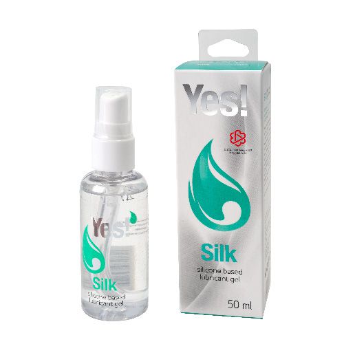 Силиконовая гипоаллергенная вагинальная смазка Yes Silk - 50 мл. - Sitabella - купить с доставкой в Хабаровске