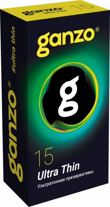 Прозрачные ультратонкие презервативы Ganzo Ultra thin - 15 шт. - Ganzo - купить с доставкой в Хабаровске