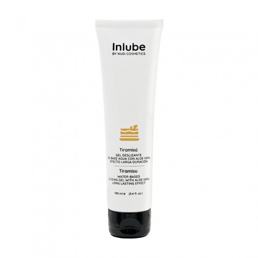 Водный лубрикант Nuei Inlube с алоэ вера и ароматом тирамису - 100 мл. - Nuei cosmetics - купить с доставкой в Хабаровске