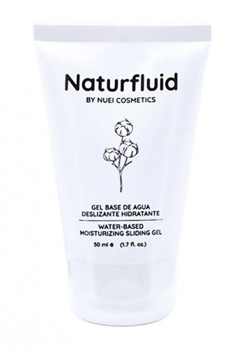 Экстраскользкий лубрикант на водной основе Nuei Naturfluid - 50 мл. - Nuei cosmetics - купить с доставкой в Хабаровске