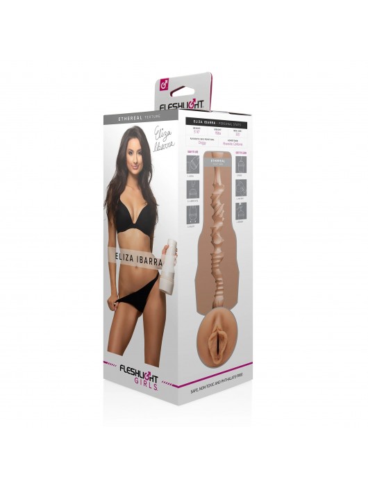 Мастурбатор-вагина Fleshlight Girls - Eliza Ibarra Ethereal - Fleshlight - в Хабаровске купить с доставкой