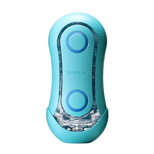 Голубой мастурбатор Tenga Flip ORB Ocean - Tenga - в Хабаровске купить с доставкой