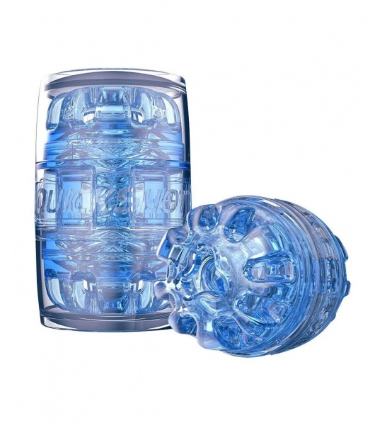 Мастурбатор Fleshlight Quickshot Turbo Blue Ice - Fleshlight - в Хабаровске купить с доставкой