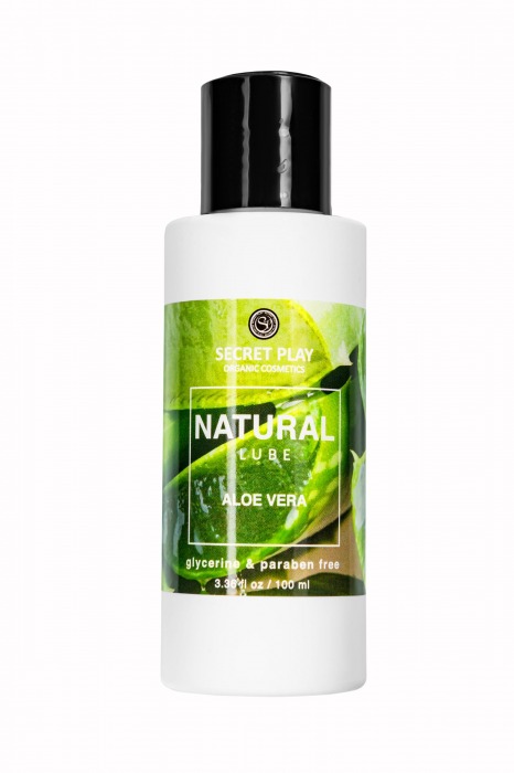 Органический гель Natural Lube - 100 мл. - Secret Play - купить с доставкой в Хабаровске