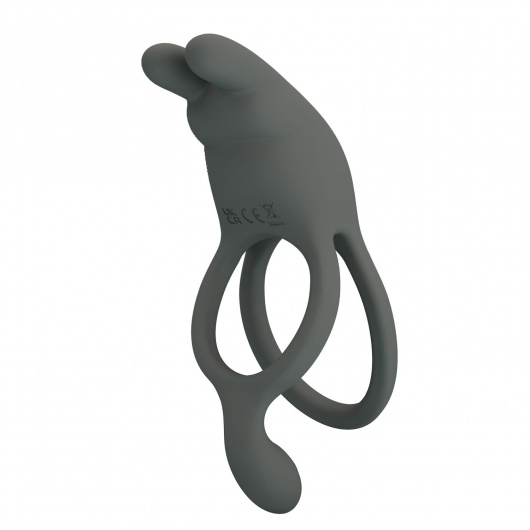 Серое эрекционное виброкольцо Dwayne - Baile - в Хабаровске купить с доставкой