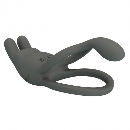 Серое эрекционное виброкольцо Dwayne - Baile - в Хабаровске купить с доставкой