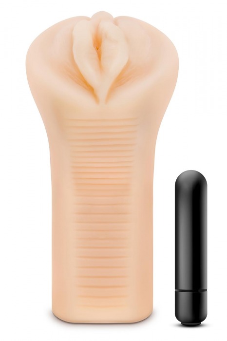 Мастурбатор-вагина Soft   Wet Veronika Realistic Beige Masturbator - Blush Novelties - в Хабаровске купить с доставкой