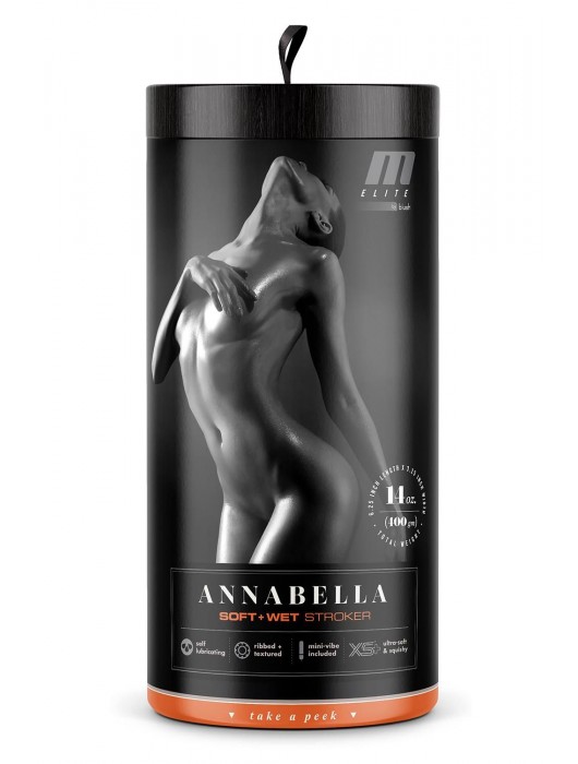 Маструбатор-вагина Soft   Wet Annabella Realistic Beige Masturbator - Blush Novelties - в Хабаровске купить с доставкой