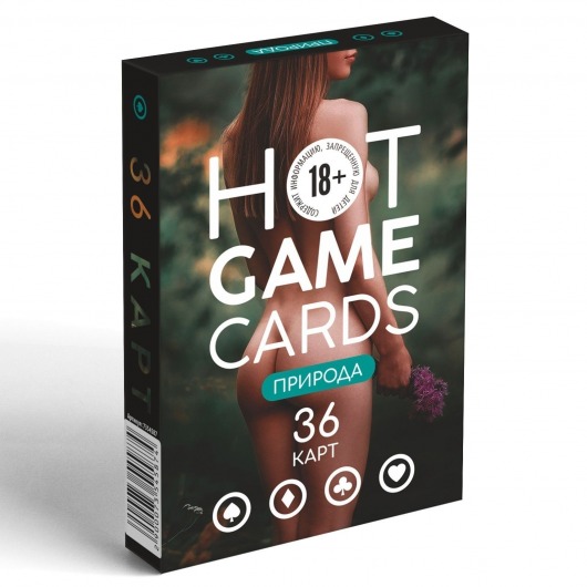 Игральные карты Hot Game Cards «Природа» - Сима-Ленд - купить с доставкой в Хабаровске