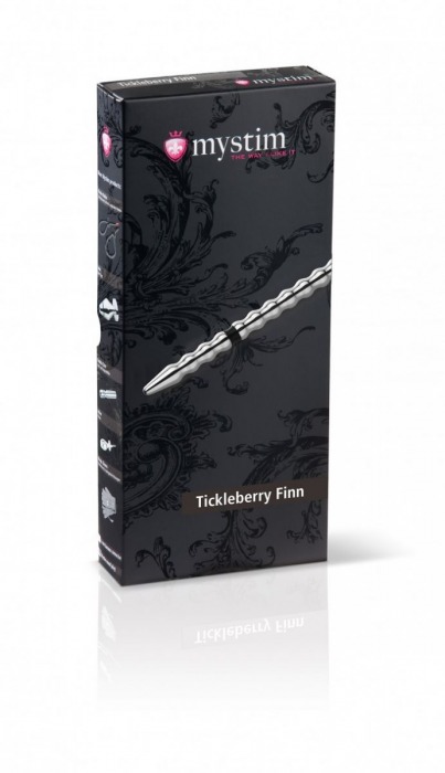 Уретральный зонд Tickleberry Finn для электростимуляции - MyStim - купить с доставкой в Хабаровске