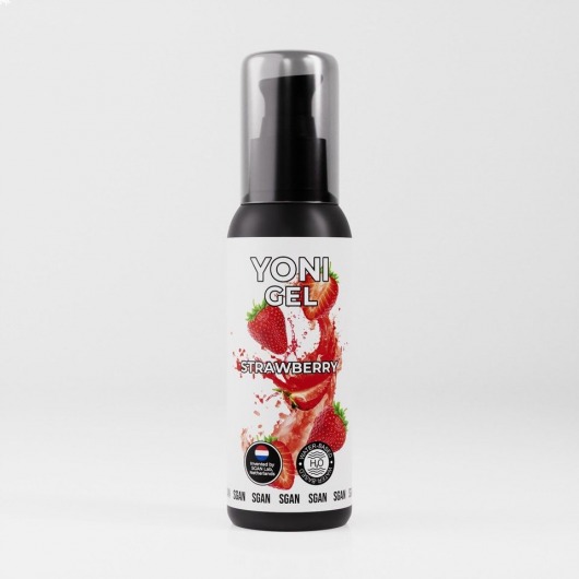 Лубрикант для орального секса SGAN со вкусом клубники - 100 мл. - SGAN - купить с доставкой в Хабаровске