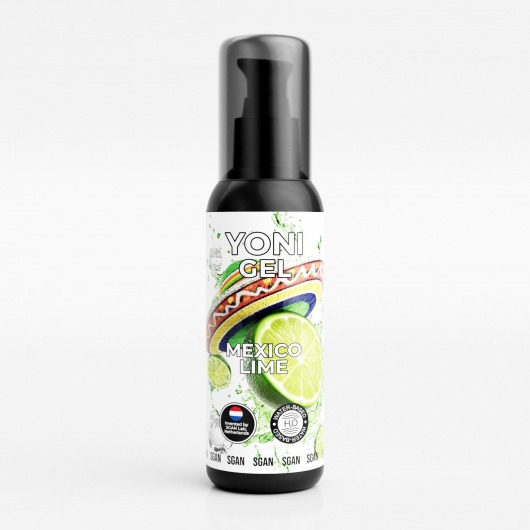 Лубрикант для орального секса SGAN со вкусом мексиканского лайма - 100 мл. - SGAN - купить с доставкой в Хабаровске