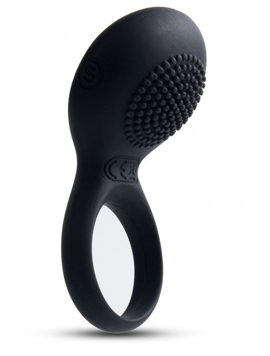 Чёрное перезаряжаемое эрекционное виброкольцо Tyler - Svakom - в Хабаровске купить с доставкой