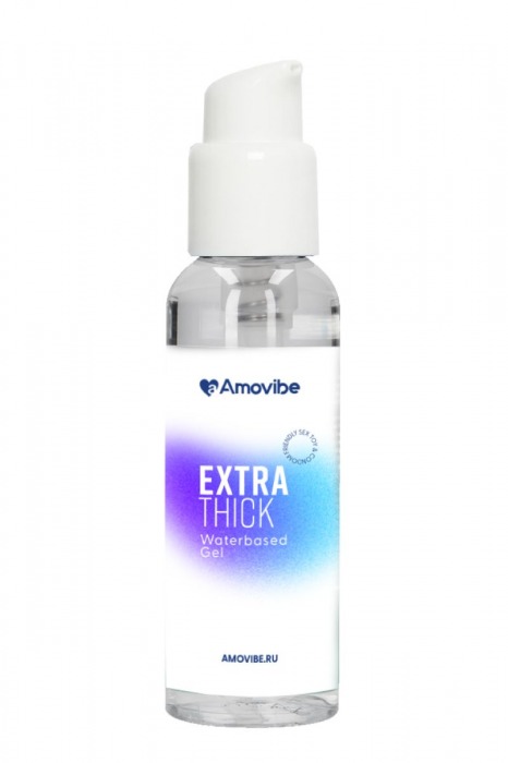 Гель на водной основе Extra Thick - 100 мл. - Amovibe - купить с доставкой в Хабаровске