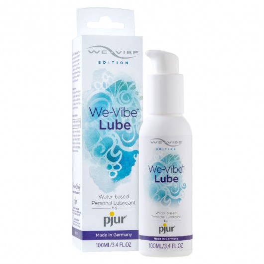 Лубрикант на водной основе We-Vibe Lube - 100 мл. - Pjur - купить с доставкой в Хабаровске