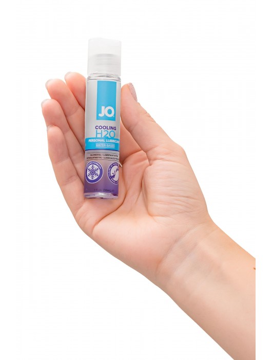 Охлаждающий лубрикант на водной основе JO H2O COOLING - 30 мл. - System JO - купить с доставкой в Хабаровске