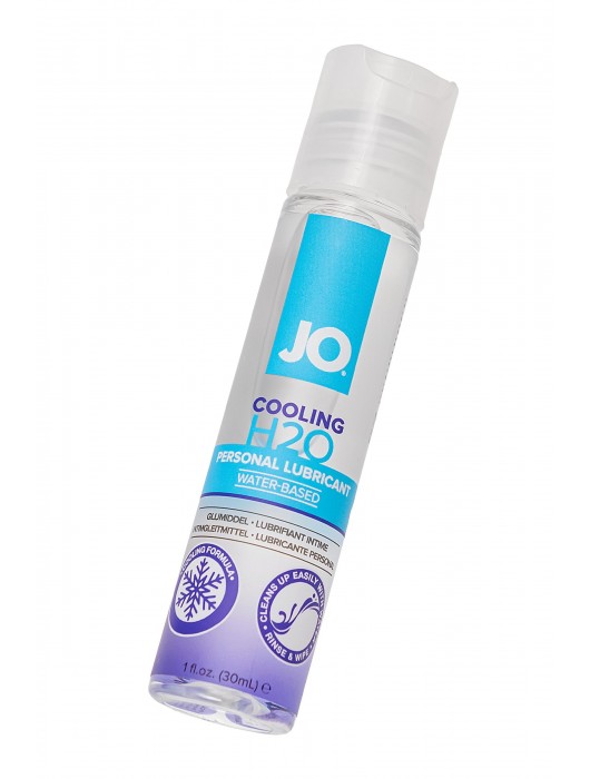 Охлаждающий лубрикант на водной основе JO H2O COOLING - 30 мл. - System JO - купить с доставкой в Хабаровске
