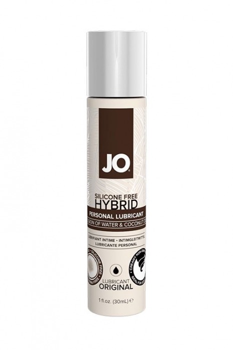 Водно-масляный лубрикант JO Silicon free Hybrid Lubricant ORIGINAL- 30 мл. - System JO - купить с доставкой в Хабаровске
