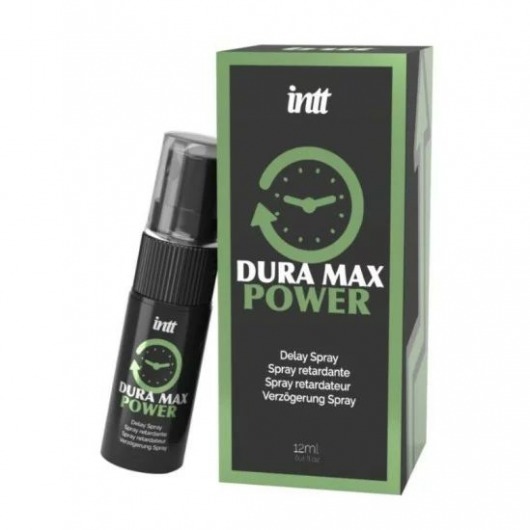 Пролонгирующий спрей Dura Max - 12 мл. - INTT - купить с доставкой в Хабаровске