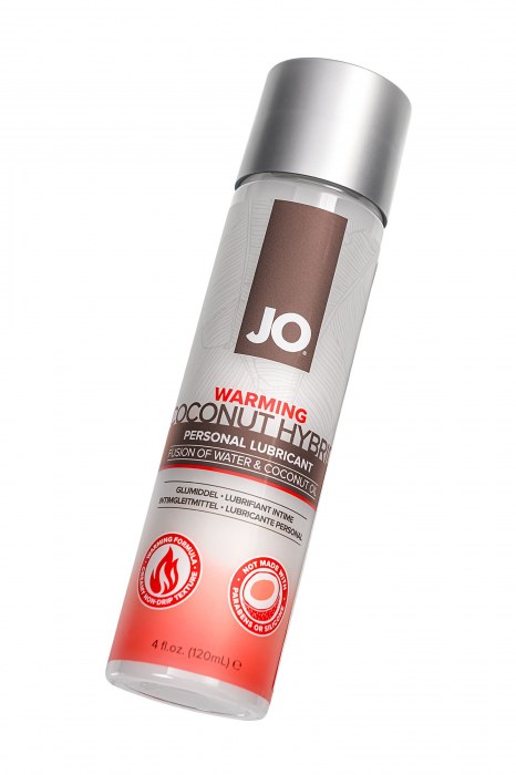 Водно-масляный лубрикант с разогревающим эффектом Hybrid Lubricant WARMING - 120 мл. - System JO - купить с доставкой в Хабаровске