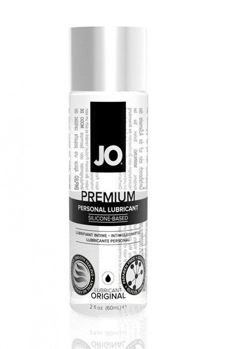 Нейтральный лубрикант на силиконовой основе JO Personal Premium Lubricant - 60 мл. - System JO - купить с доставкой в Хабаровске