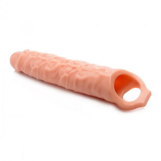 Телесная насадка-удлинитель 3 Inch Extender Sleeve - 27,3 см. - XR Brands - в Хабаровске купить с доставкой