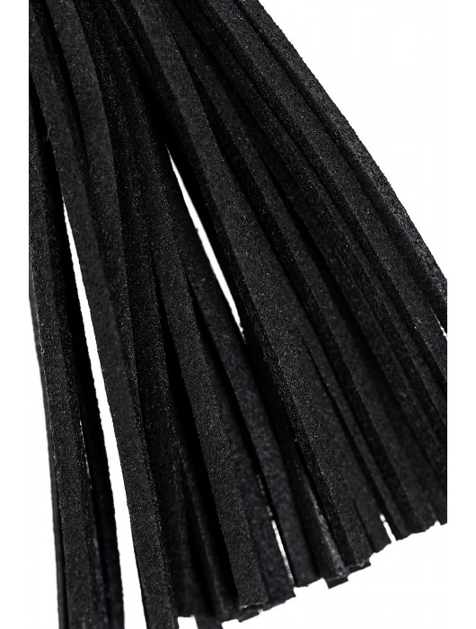 Зажимы на соски «Прищепки» с черными кисточками из замши - Pecado - купить с доставкой в Хабаровске