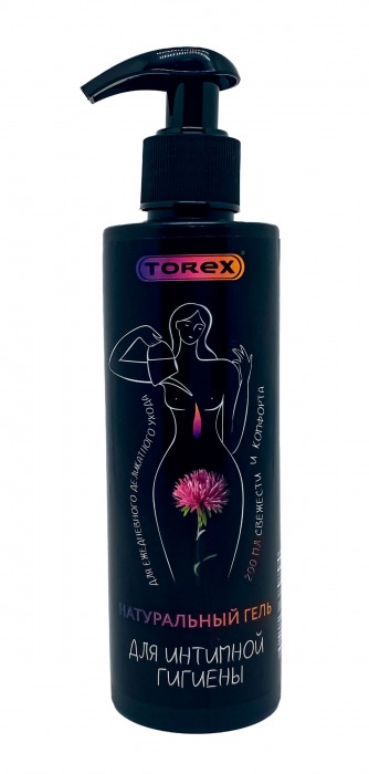 Натуральный гель для интимной гигиены Torex - 200 мл. - Torex - купить с доставкой в Хабаровске