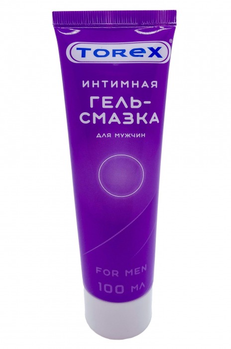 Гель-смазка на водной основе For Men - 100 мл. - Torex - купить с доставкой в Хабаровске