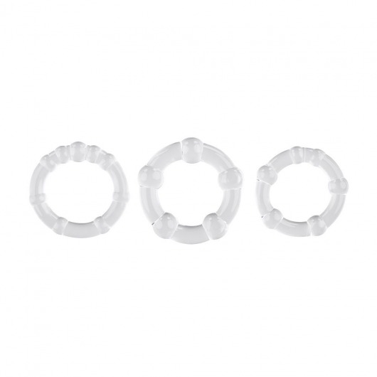 Набор из 3 эрекционных колец Erection Rings Set - Selopa - в Хабаровске купить с доставкой