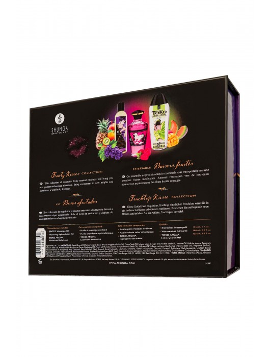 Подарочный набор Fruity Kisses из 3 предметов - Shunga - купить с доставкой в Хабаровске