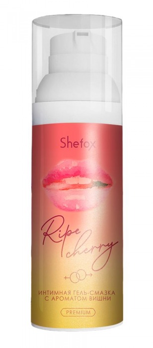 Интимная гель-смазка Shefox Premium «Спелая вишня» - 50 мл. - Shefox - купить с доставкой в Хабаровске